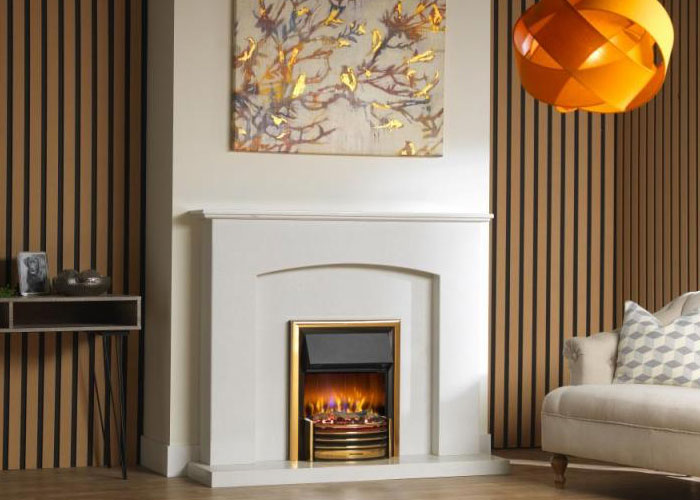 Dimplex Lerwick Brass