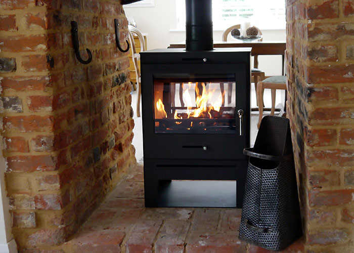 Bohemia X60 Cube ECO Double Sided • MultiFuel Stoves • The Stove Centre