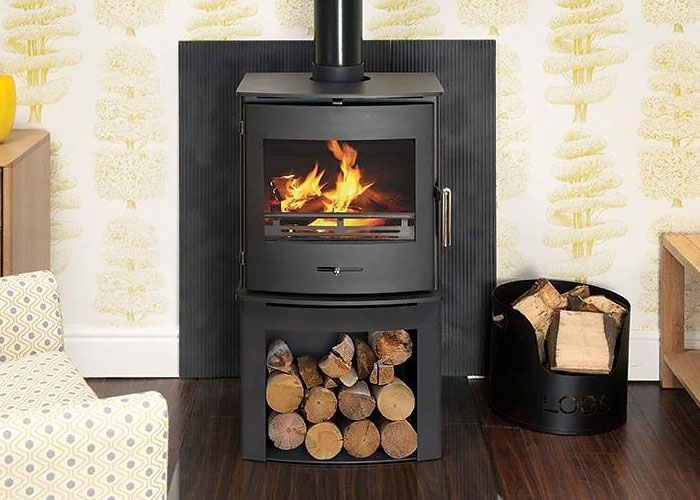 Bohemia X30 Cube ECO Log Store • Wood Burning Stoves • The Stove Centre