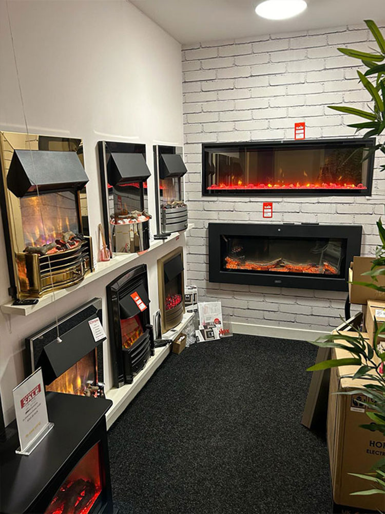 Our Showroom • Stoves in Edinburgh • The Stove Centre