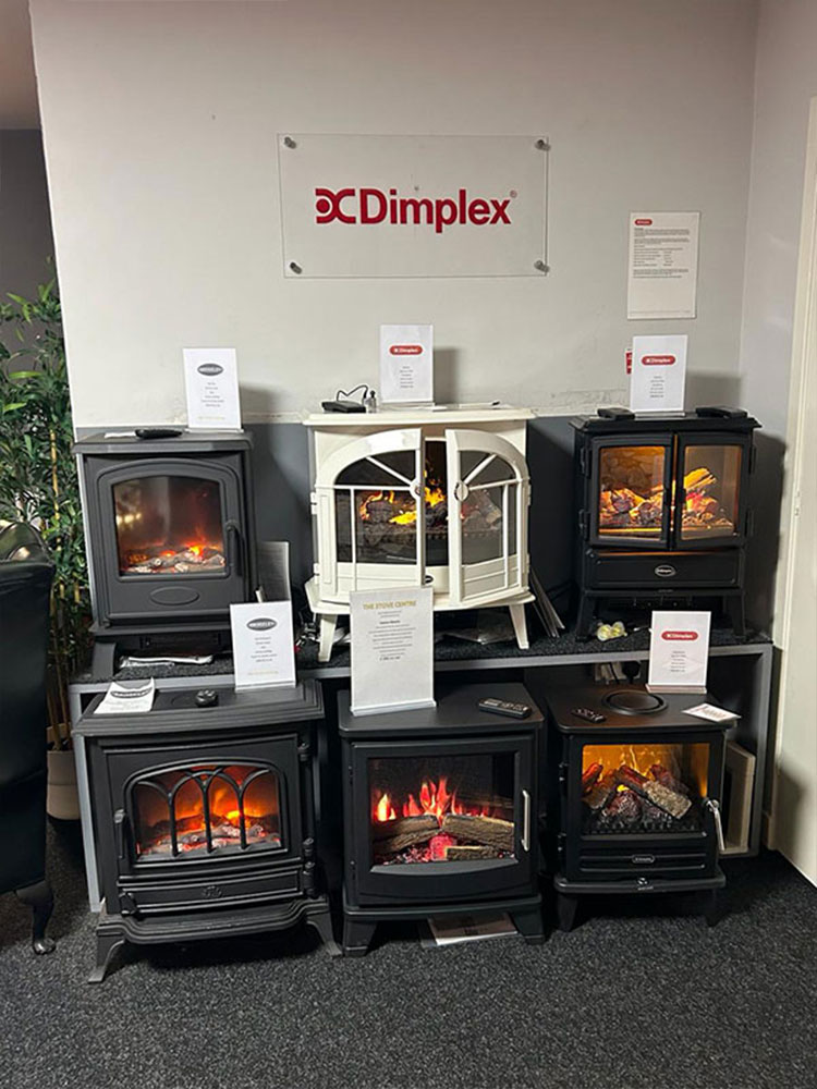 Our Showroom • Stoves in Edinburgh • The Stove Centre