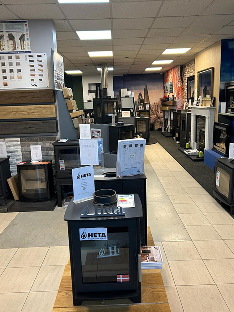 Our Showroom • Stoves in Edinburgh • The Stove Centre